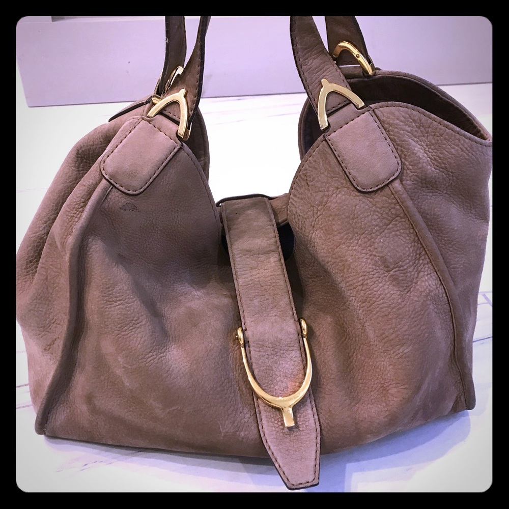 Gucci Stirrup soft calf bag